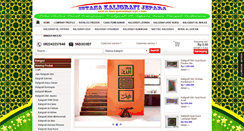 Desktop Screenshot of hargakaligrafi.com